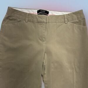 BODY BY VICTORIA Women's 10 THE CHRISTIE FIT Tan Pants